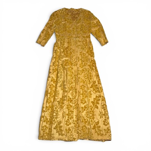 Abito maxi giacca burnout