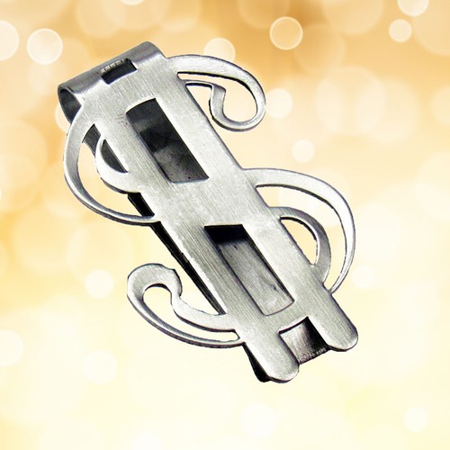 Stainless steel wallet clips - ,