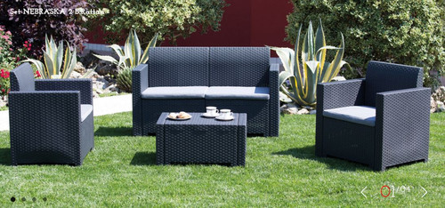 Salotto esterno giardino - salotto,