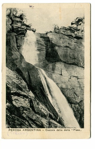 1930 perosa argentina - perosa, cascata