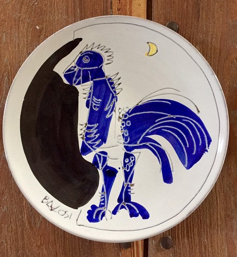 Piatto ceramica manlio - piatto,