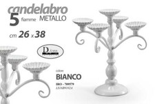 CANDELABRO CANDERIERE 5 FIAMME