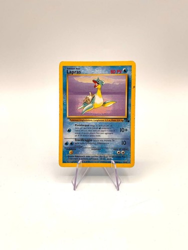 Carta pokemon lapras set - carta, 25/62