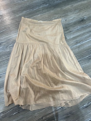 Maxi gonna prada beige seta - maxi,