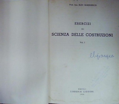 Giangreco esercizi scienza - giangreco, di
