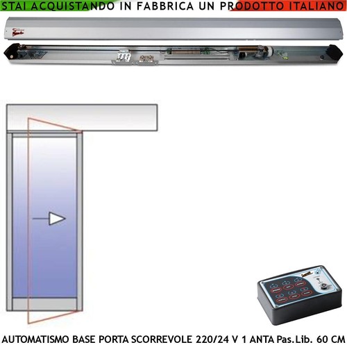 Porta automatica scorrevole - automatica, 1