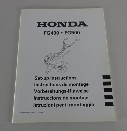 Istruzioni montaggio honda - istruzioni,
