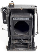 Graflex Telecamera Grafica Pieghevole 4X5 Velocità, Telemetro Laterale, Mirino Superiore