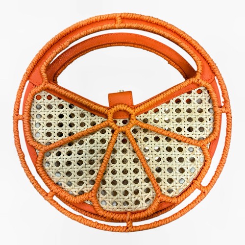 Borsa vintage arancio - fetta, di