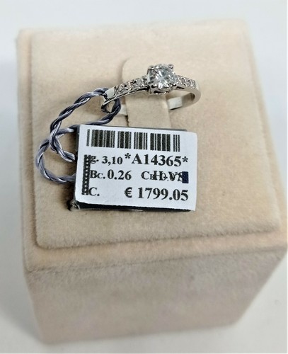 Splendido anello oro bianco - splendido,