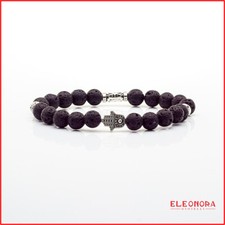 bracciale da uomo con pietre