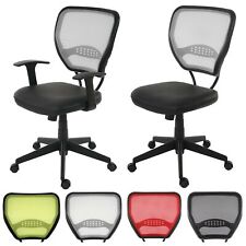 Sedia da Ufficio Professionale Seattle XXL, Poltrona Direzionale Versione USA, 150kg Resistente Ecopelle