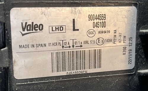 Faro anteriore sinistro per - sinistro,