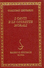 Leopardi,Giacomo. - I canti e