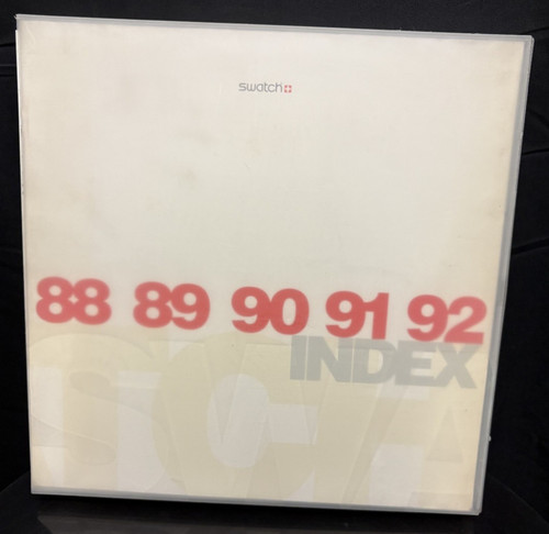 Vintage swatch index 1983 1992 - vintage,