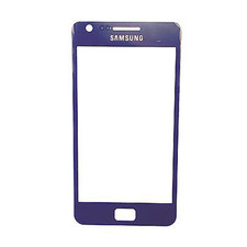 VETRO ESTERNO TOUCH SCREEN DISPLAY SAMSUNG GALAXY S2 PLUS SII i9105 BLU BLUE