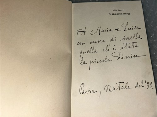 Ada negri dedica - dedica, originale
