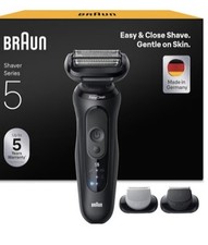 RASOIO ELETTRICO BRAUN MPG BLU