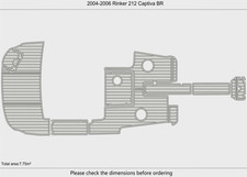 Pavimentazione barca Rinker
