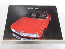 Brochure Originale BMW 1800