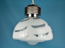 Enrico Tronconi Lampada Sospensione Lampadario 44cm Design Space Age 1960