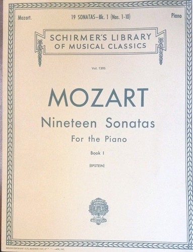 Mozart nineteen sonatas - nineteen, for