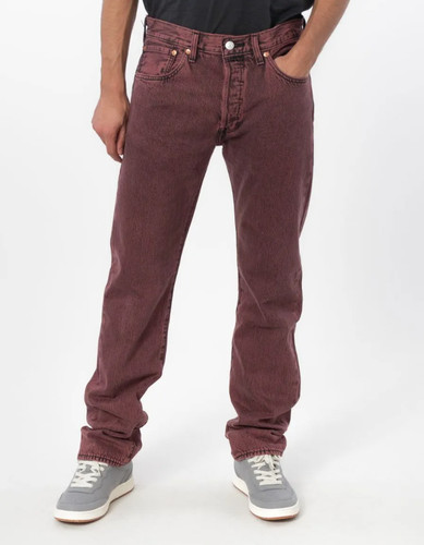 Jeans levi uomo rosa 501 - jeans, levi's