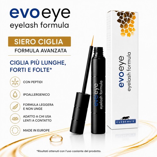 Siero ciglia evoeye 3ml - siero,