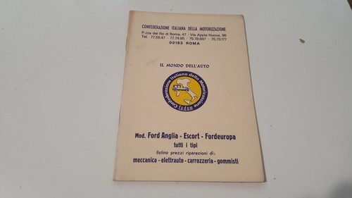 Libretto manutenzione - , e