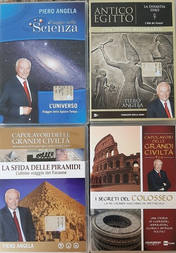 Dvd piero angela - angela, antico