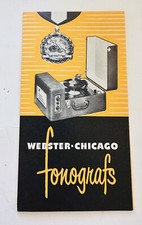 Webster Chicago Fonografs