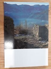 Cartolina QUERCIOLA ALTA VALLE DEL SILLA Ruderi Catello Monte Belvedere Bologna