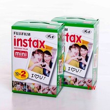 Fuji Instax mini pellicola 2x confezione da 20 (40 scatti) per mini fotocamera e stampante