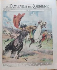 La Domenica del Corriere N.19 del 11 Maggio 1947 con sovracopertina