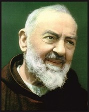 Quadro Moderno Padre PIO 30x38
