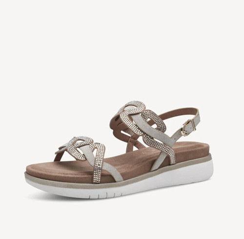 Sandali tamaris 28716 pelle - tamaris,