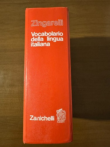 Zingarelli vocabolario della - zingarelli,