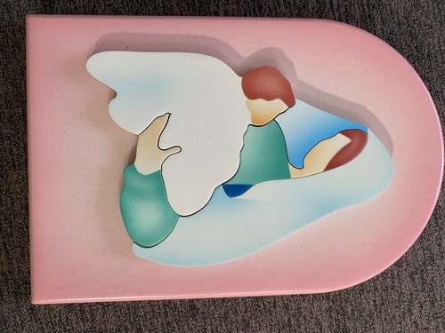 Madonna bambino azur - di,