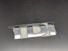 VOLKSWAGEN VW TDI LOGO SIGLA EMBLEMA FREGIO STEMMA SCRITTA BADGE TARGA TARGHETTA