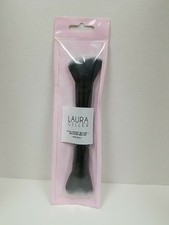 Laura Geller BLUSH + Spazzola Bronzer Doppia Estremità - *NUOVO in Plastica*