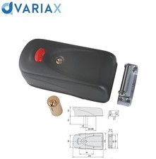 SERRATURA ELETTRICA CON GANCIO ROTANTE E PULSANTE - CISA 1A731