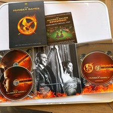 The Hunger Games DVD 2012 3-Disc Deluxe Edition Jennifer Lawrence MINT