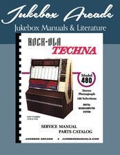 NEW! Rock Ola 480 TECHNA Service Manual and Parts Catalog from Jukebox Arcade