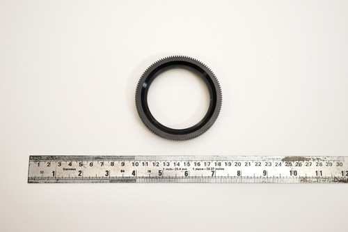 Cine lens metal - metal, focus