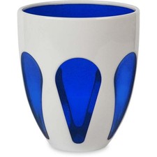 BACI MILANO BICCHIERE BIANCO E BLU - ACQUA ACCESSORI CUCINA IDEE REGALO