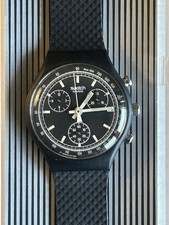 Swatch Chrono Black Friday SCB