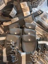 Raro Cinturone Con Ganci E