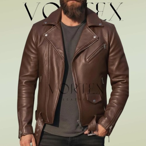 Giacca motociclista uomo - giacca,