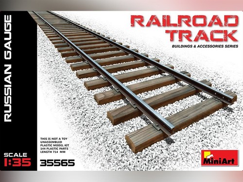 Miniart rails pour diorama - pour,