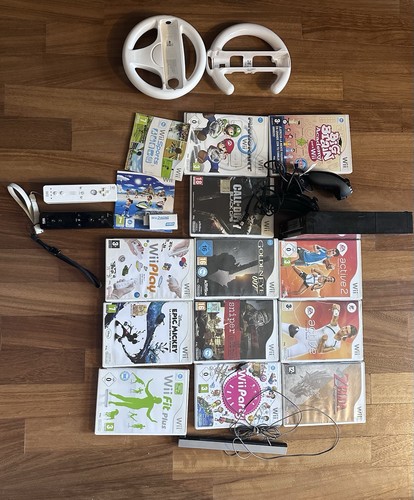 Nintendo wii black - black, balance